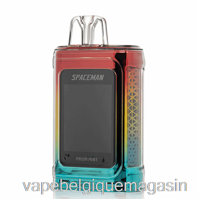 Vape Belgique Spaceman Prism 20k Prisme Jetable Menthe